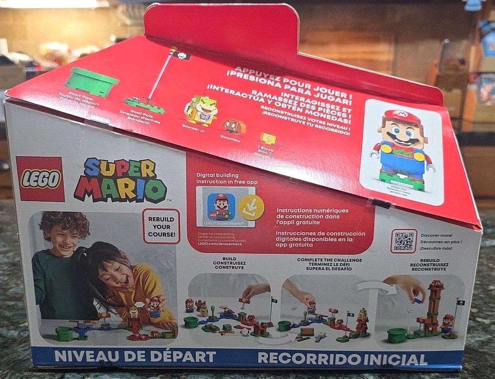 LEGO Super Mario Adventures Starter Course with Interactive Mario Figure 6288910