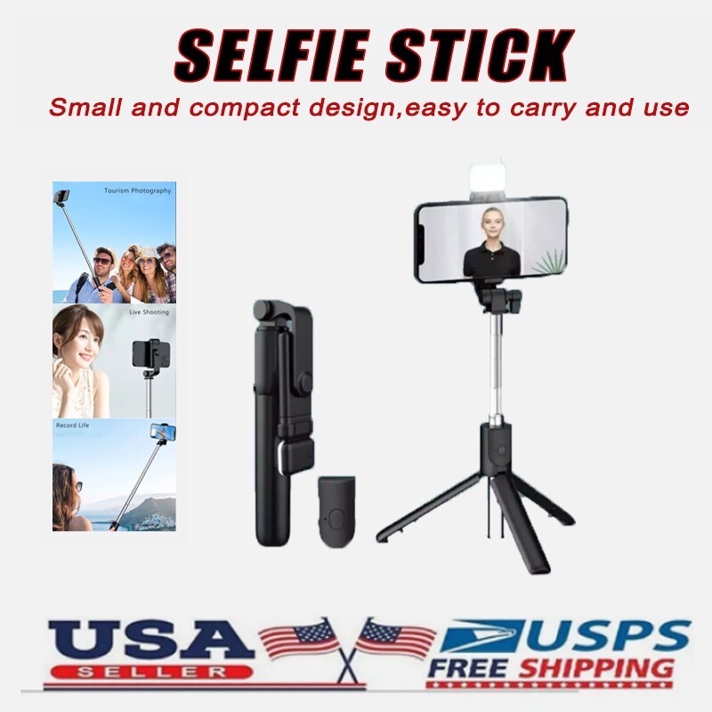 Selfie Stick Tripod Remote Desktop Stand Cell Phone Holder For Universal US