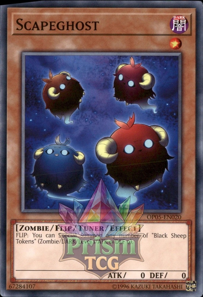 Scapeghost OP05-EN020 Ultra Rare Yugioh Card