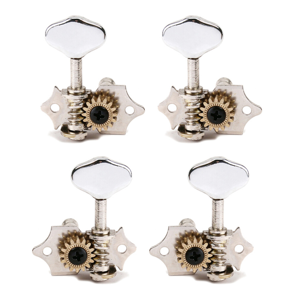 Instrument Durable Head Accessory Tuning Pegs 4 String Guitar