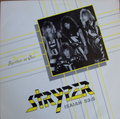 Stryper - Together As One - Used Vinyl Record 12 - 74 - T16280A
