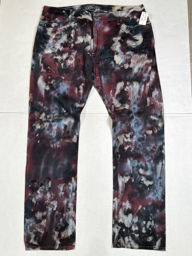 New Men’s Robin’s Jean SZ 42 Style #D5743 PROSPECT Tie-Dye Urban Camouflage Wash