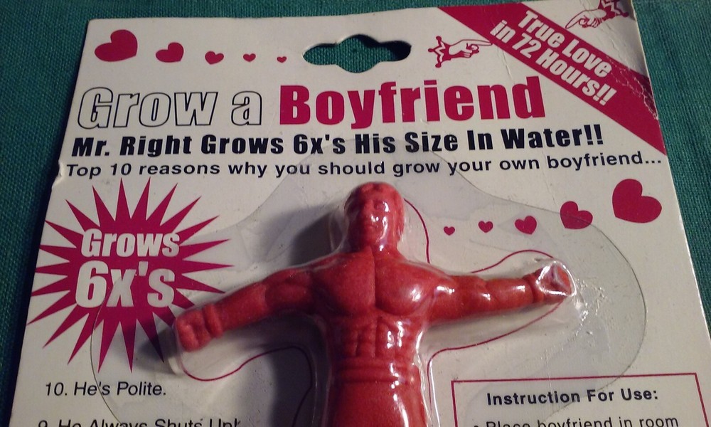 Vintage Grow A Boyfriend Funny Gag Gift Unopened NOS