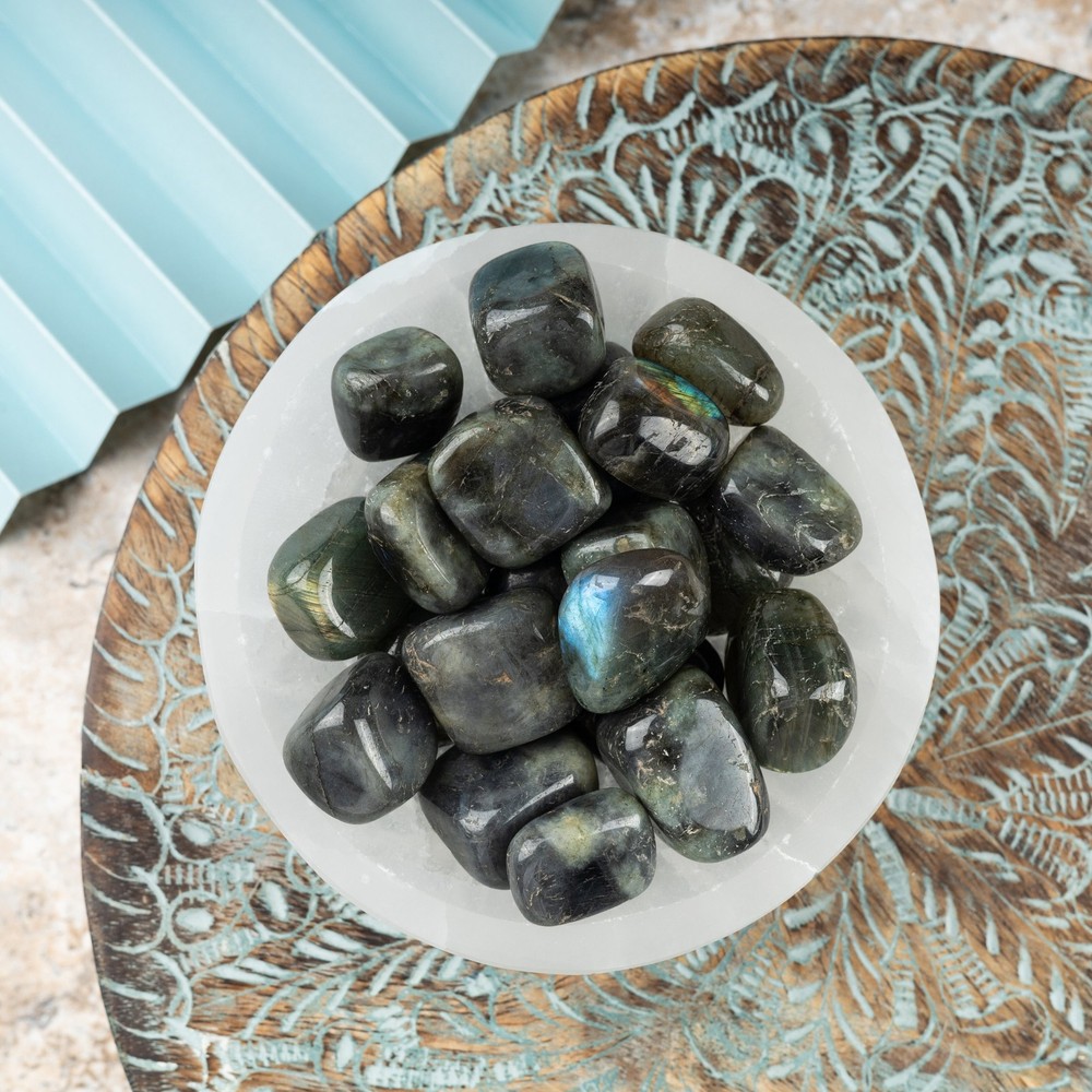 Labradorite Tumbled Stone for Meditation Healing and Energy