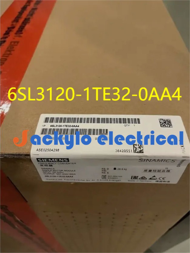 6SL3120-1TE32-0AA4 New Sealed SIEMENS  PLC Module  Rapid Delivery Fast Shipping