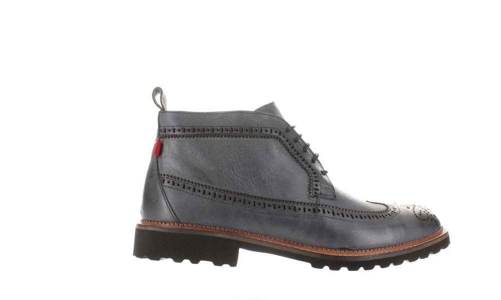 Marc Joseph Mens St James Blue Ankle Boots Size 7