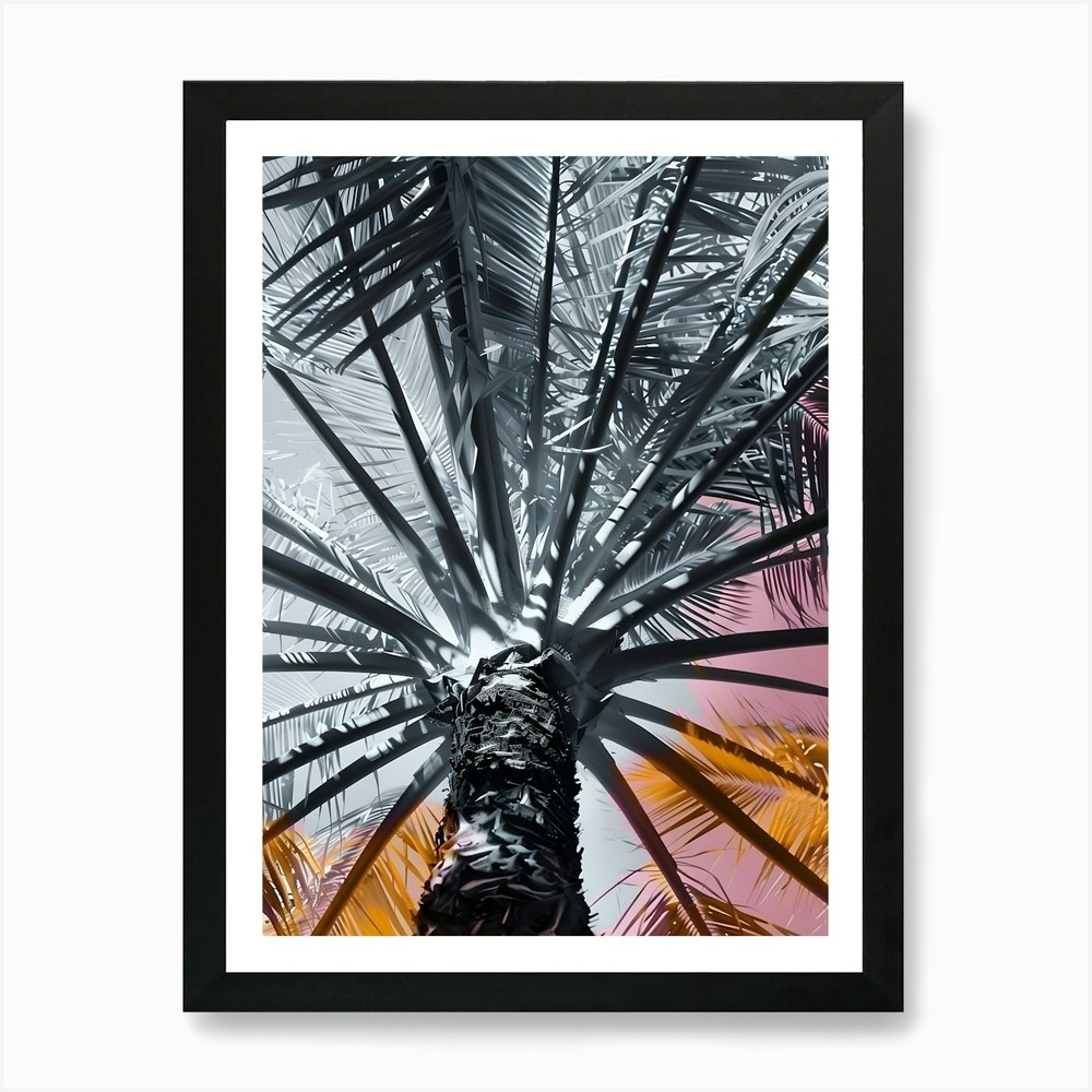 Palm Tree 8 Art Print Framed Wall Art Poster Canvas Print Picture
