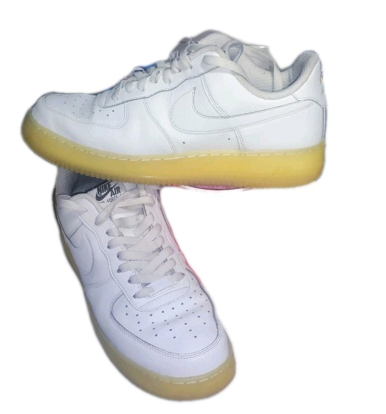 White / Gum Sole Nike Air Force Low C178775-994  V02ni