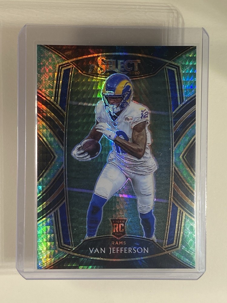 2020 Panini Select NFL Football No 271 Van Jefferson Rookie Dragon Scale 31/67