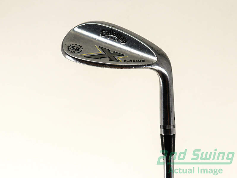 Callaway X Forged Chrome 58° Lob Wedge Steel Flex Right 35in