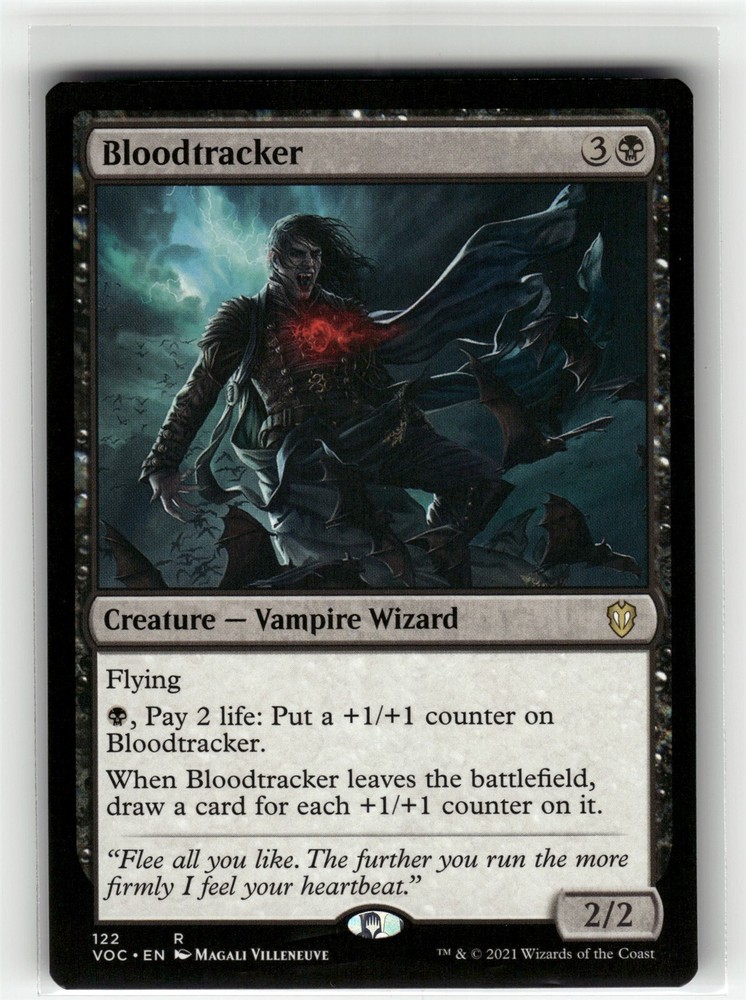 BLOODTRACKER Crimson Vow Commander #122 VOC(NM+)(MTG)