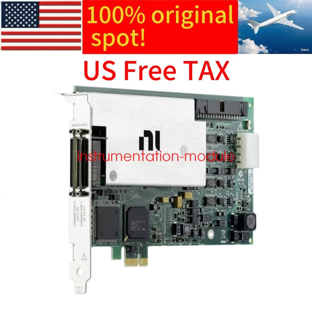 NATIONAL INSTRUMENTS PCIe-6353 Multifunction I/O Device New in box spot