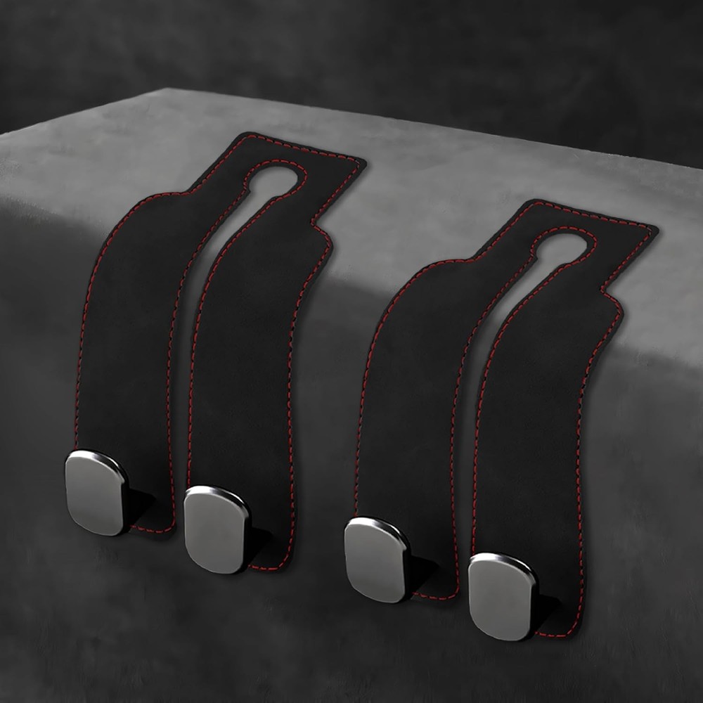 Seat Headrest Hook, Vehicle Back Seat Headrest Hook, Purse Hook, Seat Black