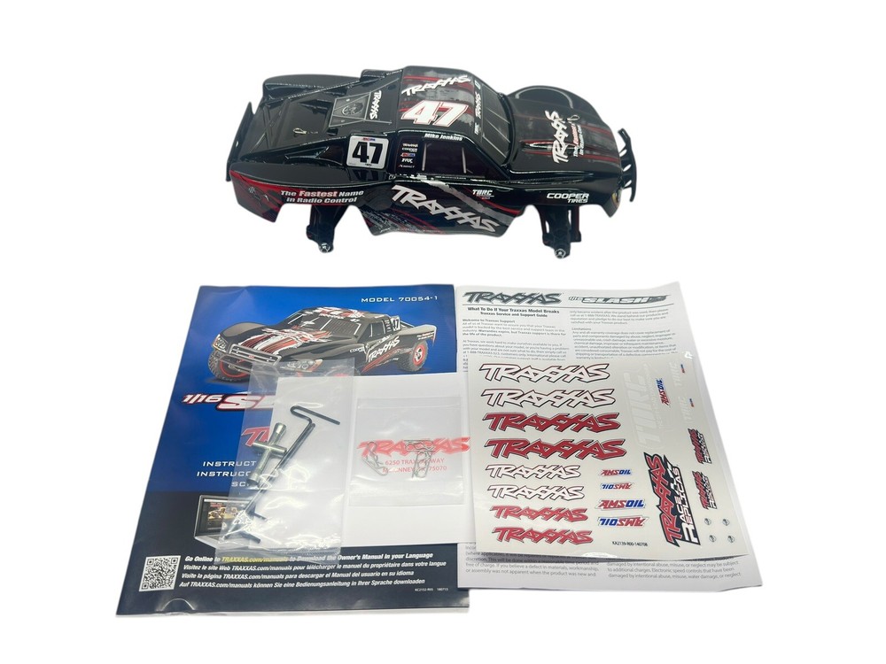 Traxxas Slash 1/16 Scale 4WD Mini Short Course Truck Slider W Body #14578