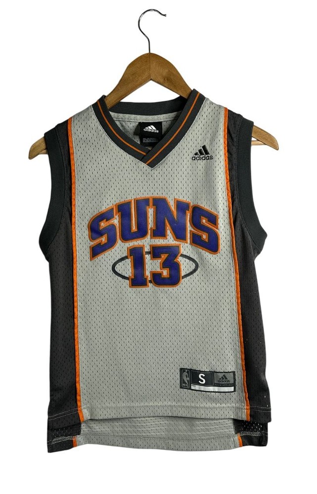Adidas Phoenix Suns #13 Steve Nash Boys Size S (8) NBA Jersey.