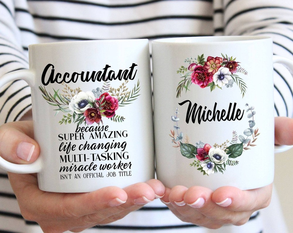 Personalized Accountant Gift For Women L Graduation Thank You Appreciation