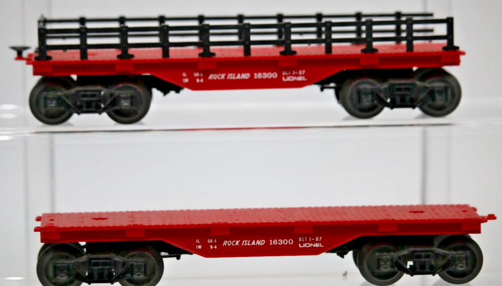 LIONEL MODERN ERA MPC ROCK ISLAND 16300 FREIGHT CAR 2-PACK SET