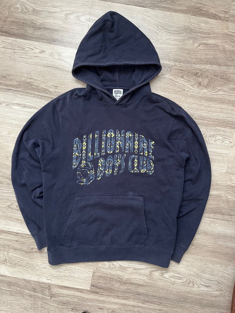Billionaire Boys Club Hoodie Big Logo Blue Size XL Perfect Condition