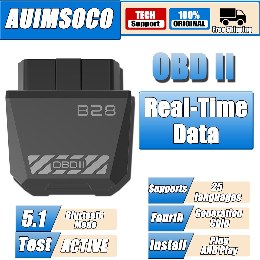 For Ford F-150 OBD2 Bluetooth Scanner Code Reader Full System Diagnostic Scan