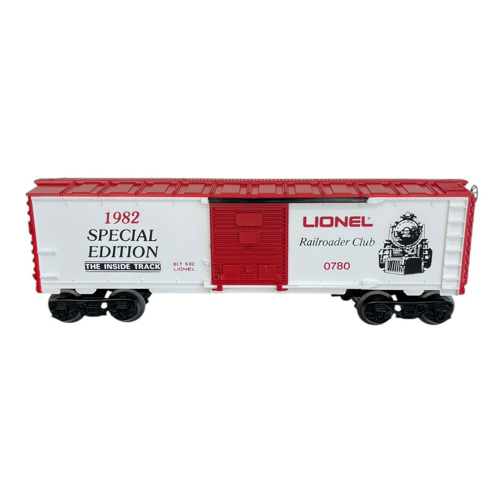 Lionel 6-0780 1982 Railroader Club O/O27 Gauge Box Car Special Edition  