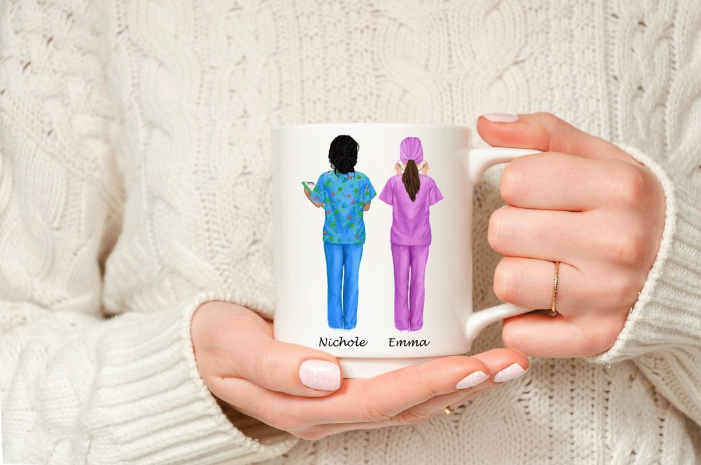Personalized Nurse Coffee Mug Nurse Mug Customizable Mug Custom Mug Build Your