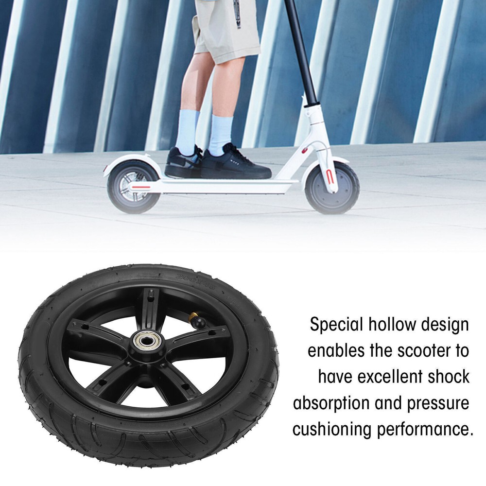 8 Inch 200x45 Pneumatic Scooter Wheel with Inner Tube for Hub Motor