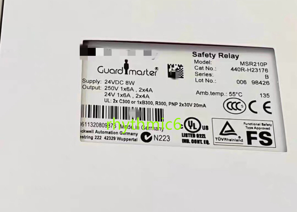 New MSR210P 440R-H23176 Safety Relay