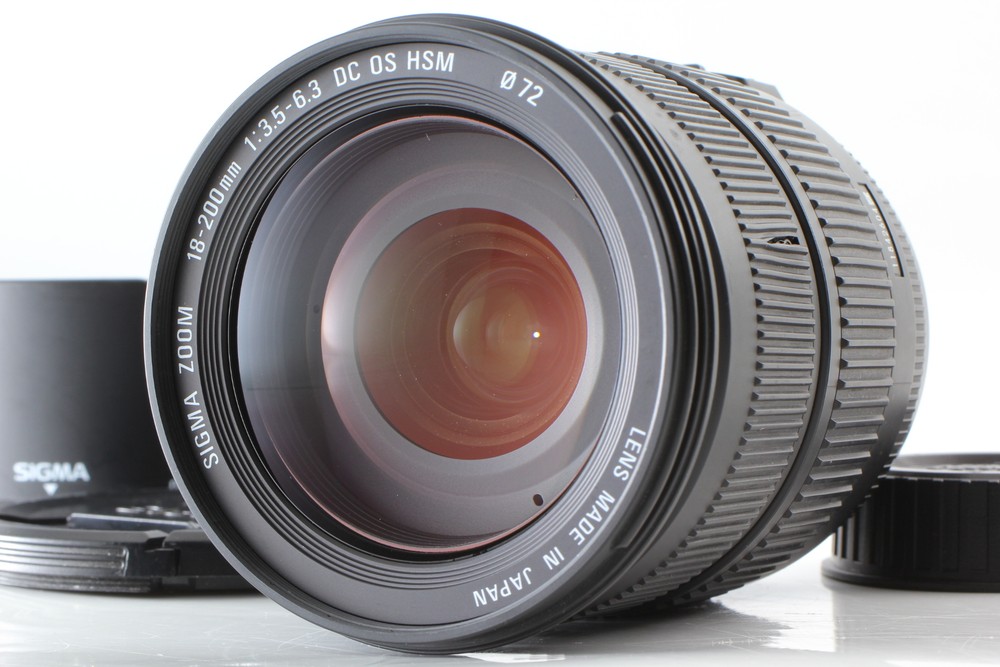 [Near MINT] Sigma AF 18-200mm f/3.5-6.3 DC OS HSM For Nikon AF From JAPAN