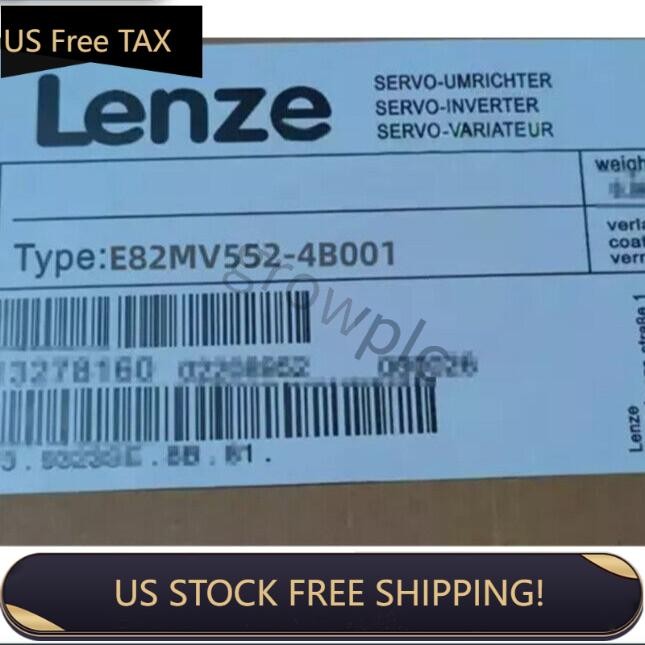 US Free TAX E82MV552_4B001 LENZE 1PC NEW Inverter 8200 Motec 5.5kW New