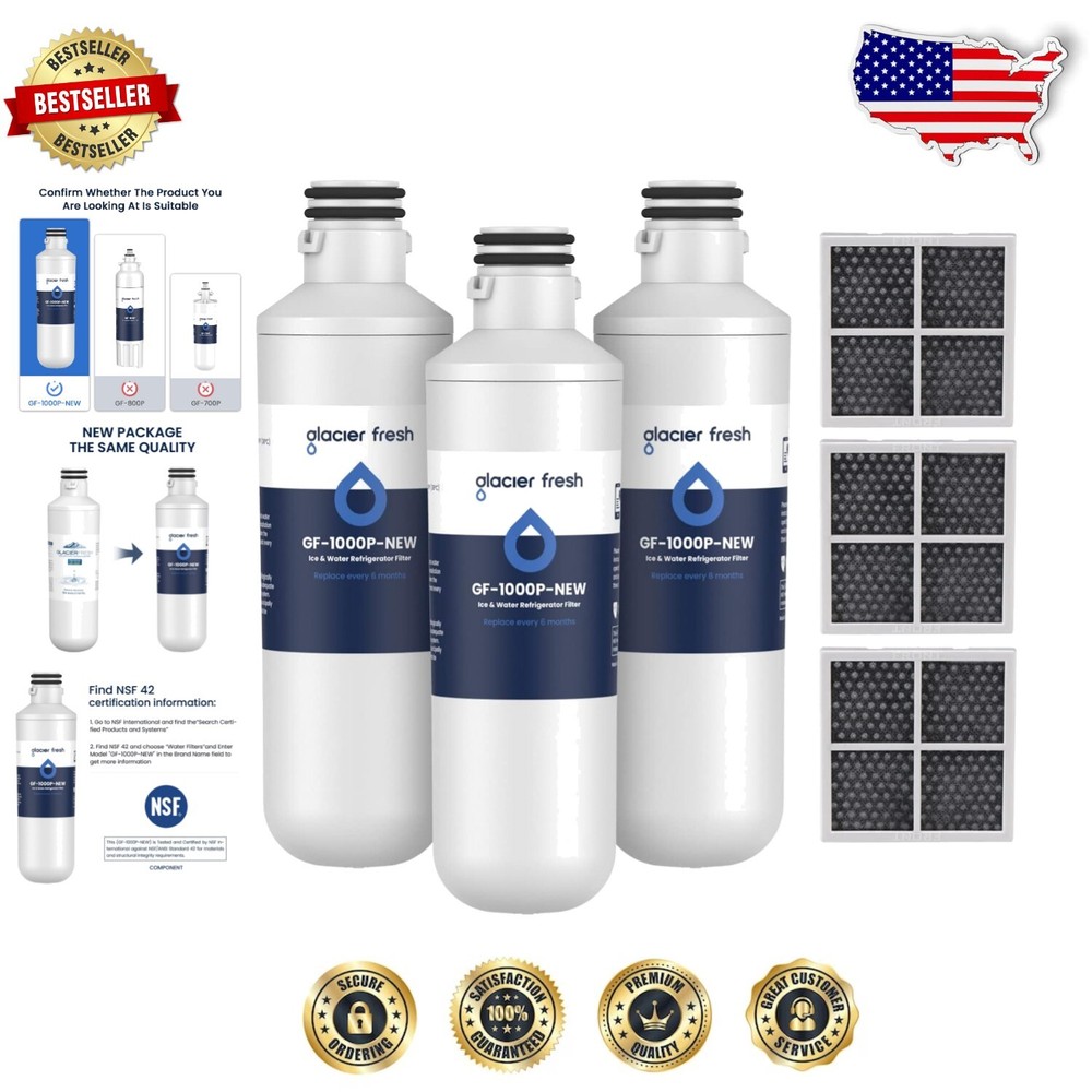 LT1000PC NSF Certified Replacement Water Filter for Cleaner Water and Fresher Air