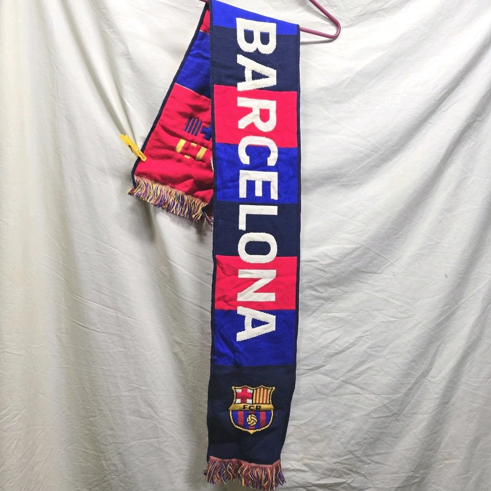 FCB Barcelona Football Scarf Spain Soccer Roger’s SL Scarves Official Merch