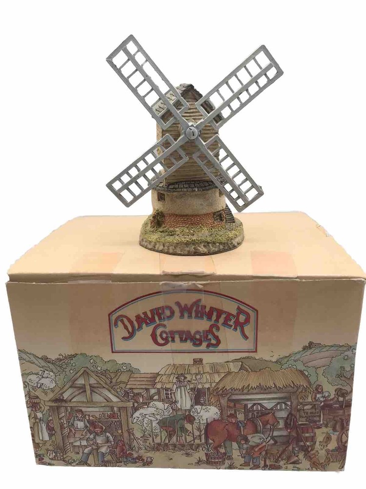 Vintage 1985 David Winter Windmill Limited Edition Handmade Figurine GB