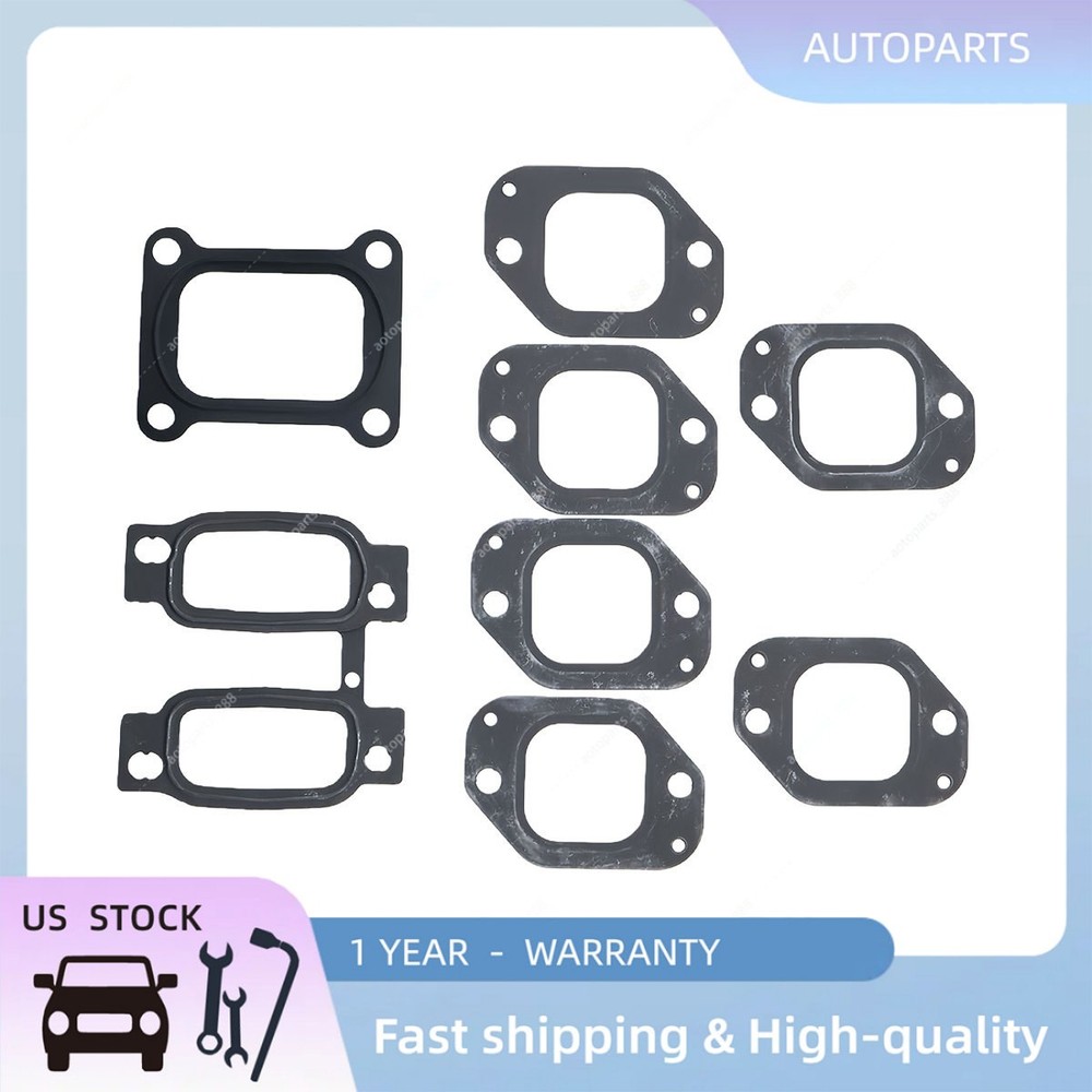 NEW US For Volvo D13 Exhaust Manifold Gasket Set 20855371 20781146 20850815