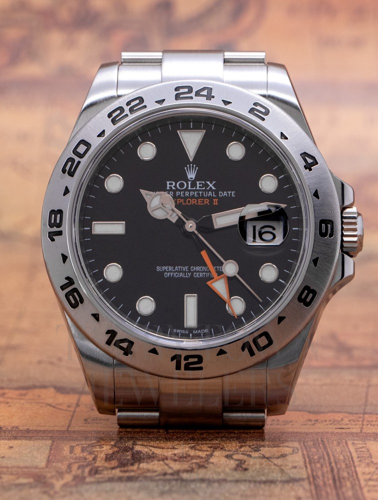 Explorer II 216570 Black Dial Stainless Steel Watch
