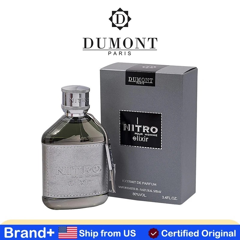 USA-Dumont Paris Nitro Elixir Men 3.4 Oz Extrait De Parfum New Launch