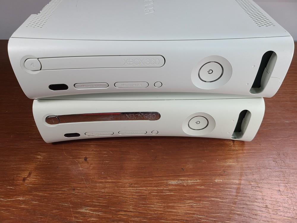 Microsoft Xbox 360 Console Systems Lot of 2 Parts/Repair ONLY