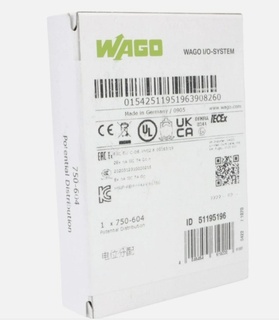 New In Box WAGO 750-604 PLC Module 750-604  750-604