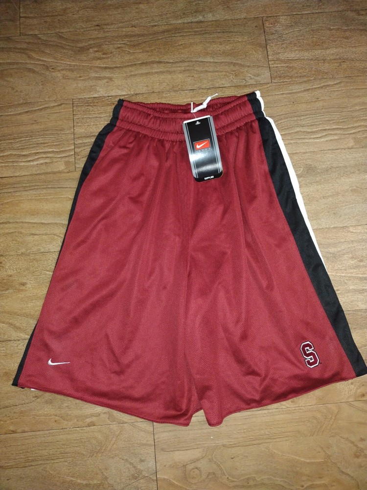 Vintage Nike NCAA Stanford Cardinal  Basketball Shorts Size Small New With Tags