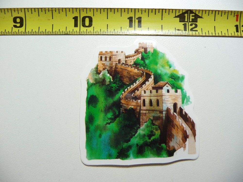 GREAT WALL OF CHINA DECAL STICKER LANDMARK TOURIST DESTINATION LAPTOP
