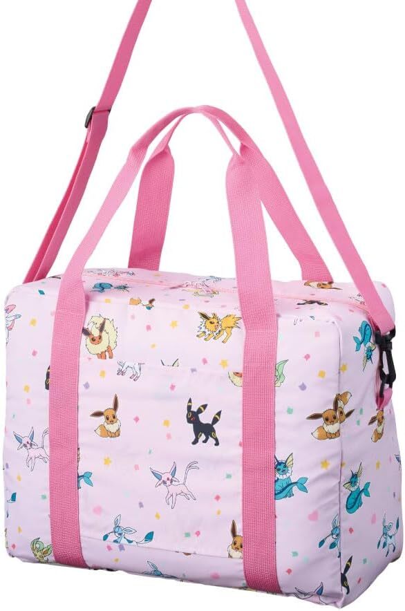 Carry-on bag that can be stored in a pouch eevee friends Center Original New