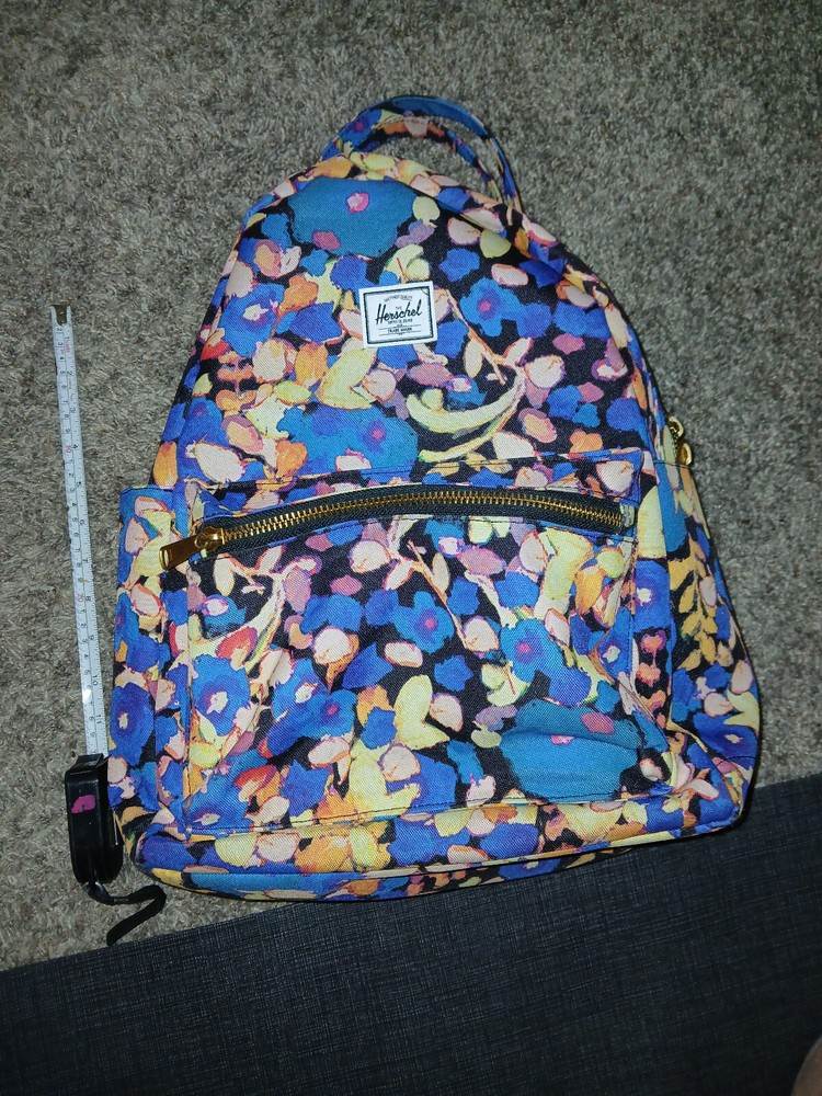 Herschel Womens Floral Pastel Petals Backpack Large 20x18 Inches