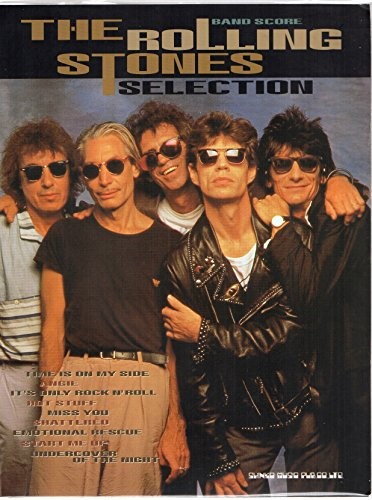 (USED) Band Score Rolling Stones Selection English Guitar Musica... book form JP