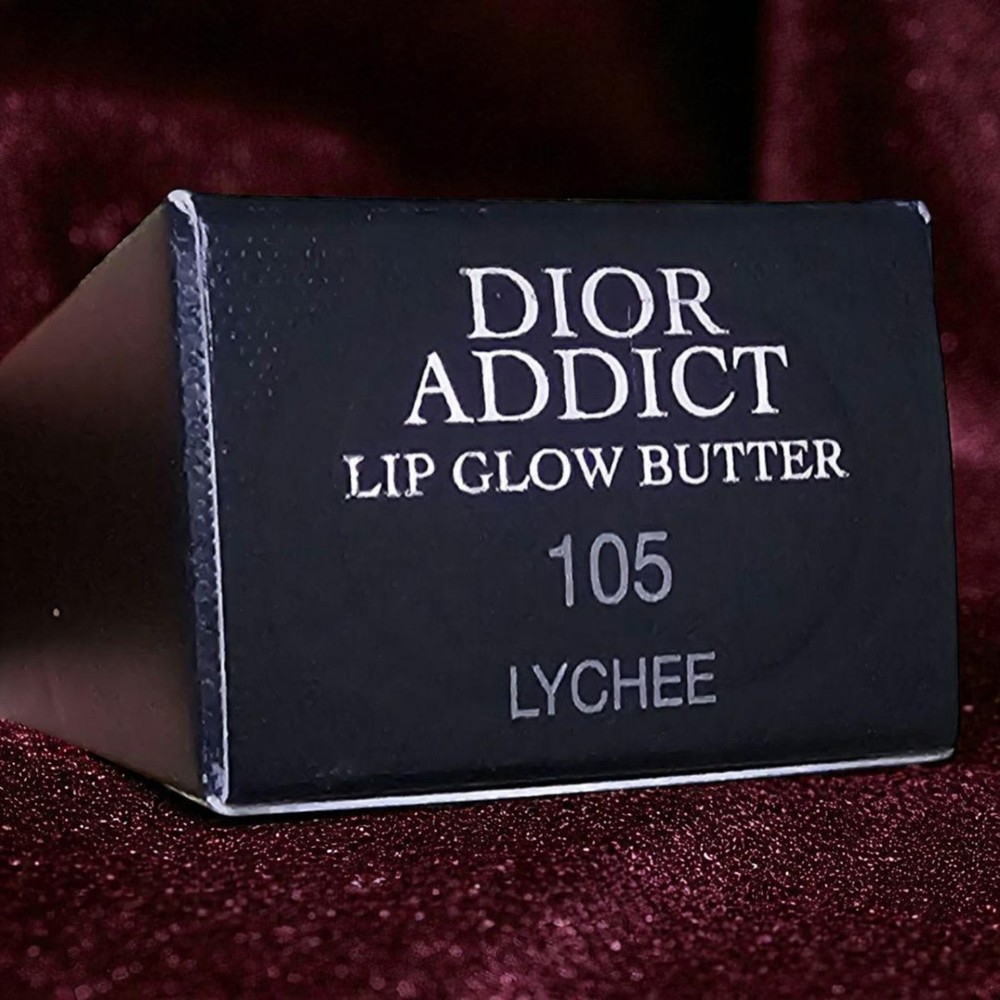 Christian Dior Lip Glow Butter 105 Litchi Lip Balm Gloss