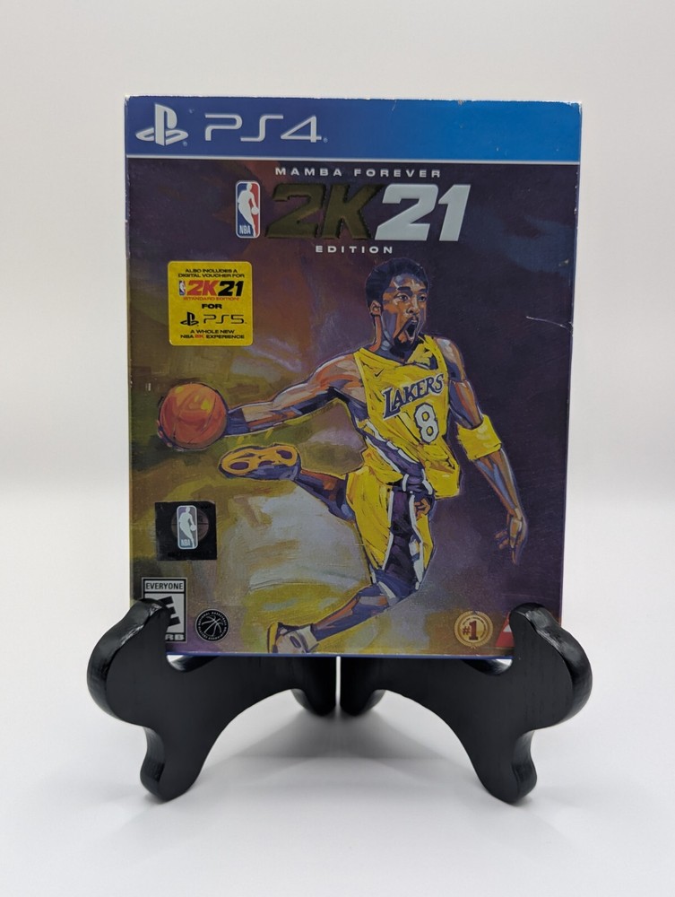NBA 2K21 Mamba Forever Edition + Slip Cover Play Station 4 PS4 - Complete CIB