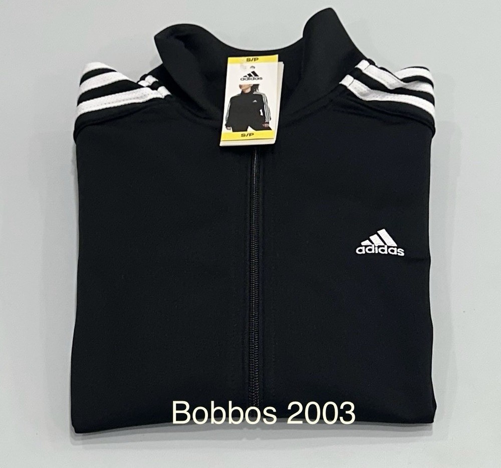 Adidas Women's 3-Stripes Track Jacket, Black, Size S
