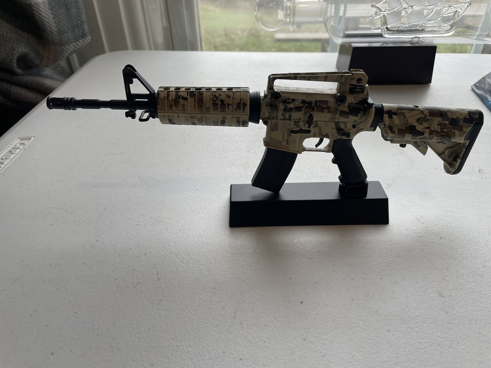 Goat Guns Desert Storm AR-15 Very Rare 1/3 Scale Diescast Retired Model