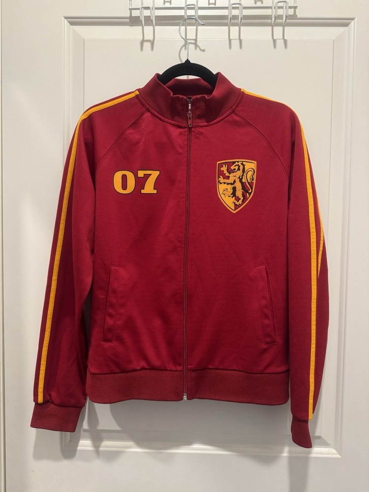Vintage Harry Potter Gryffindor Red Track Jacket Men's XS Fits S