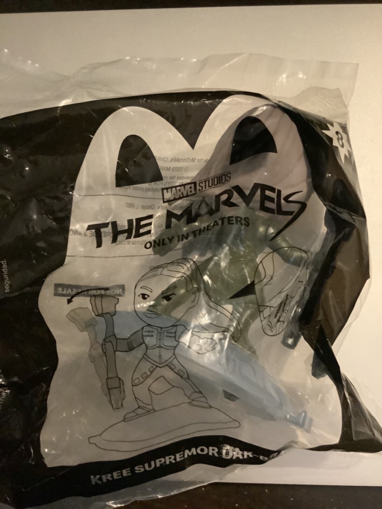 McDonald Disney's Kree Supremor Dar-Benn #8 Happy Meal Toy - The Marvels - NIP