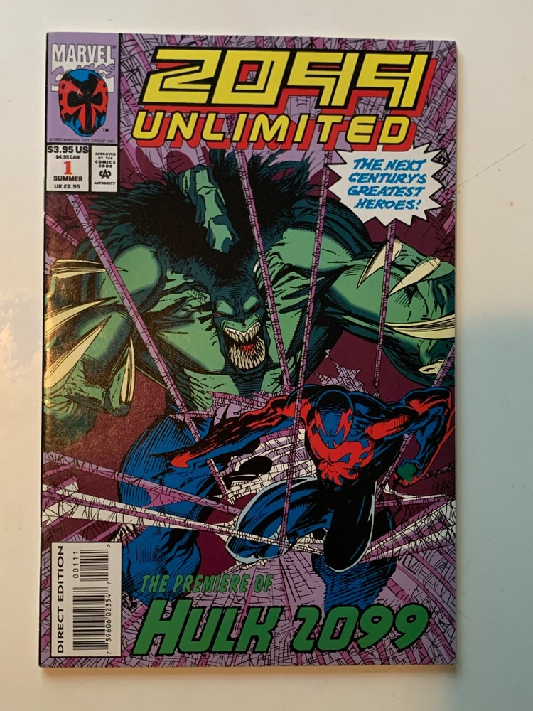 2099 UNLIMITED #1 NM MARVEL COMICS 1993