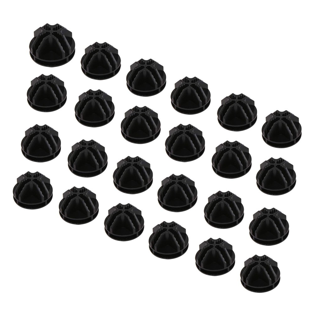 24-Piece C&AHOME Wire Cube Plastic Connectors for Modular Storage Closet